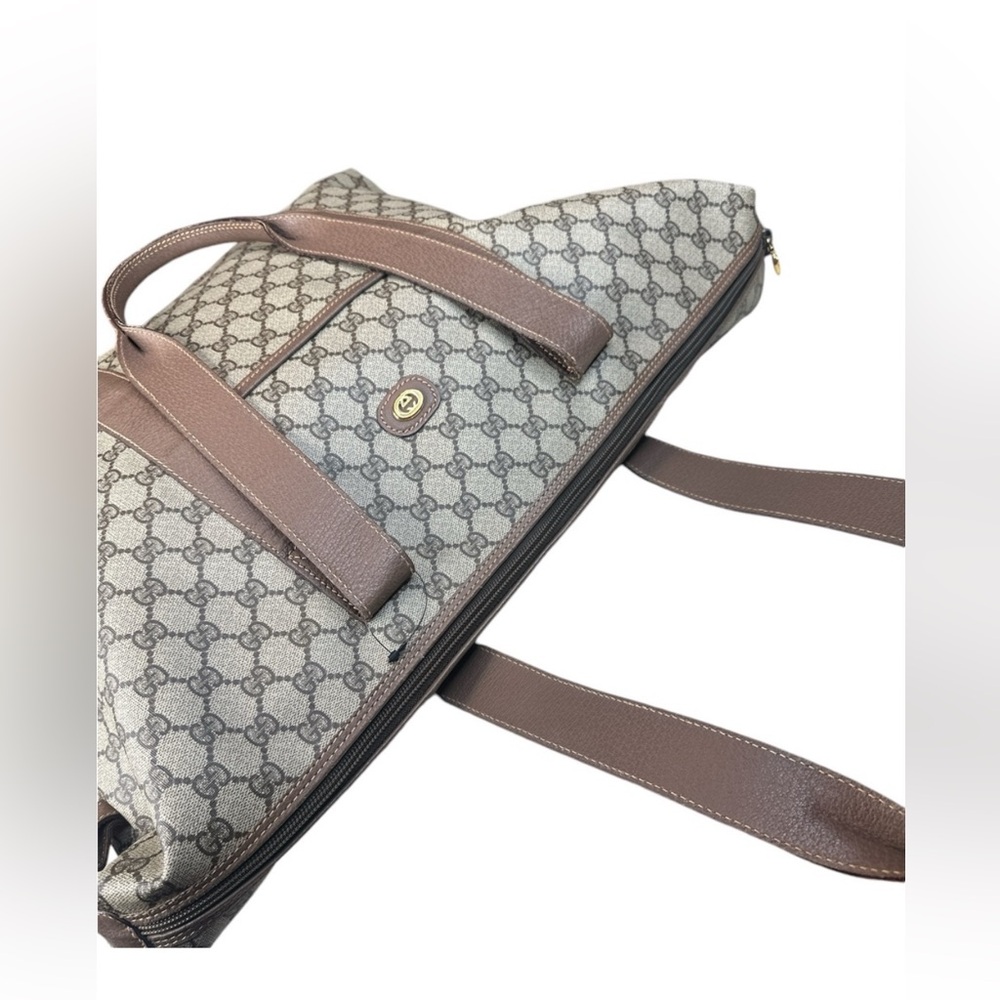 ❌ SOLD ❌ Gucci PVC vintage tote travel bag - Picture 8 of 12